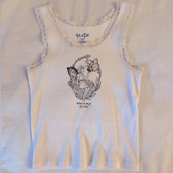 Brandy Melville Tops - Brandy Melville “Where did you go my love” tank